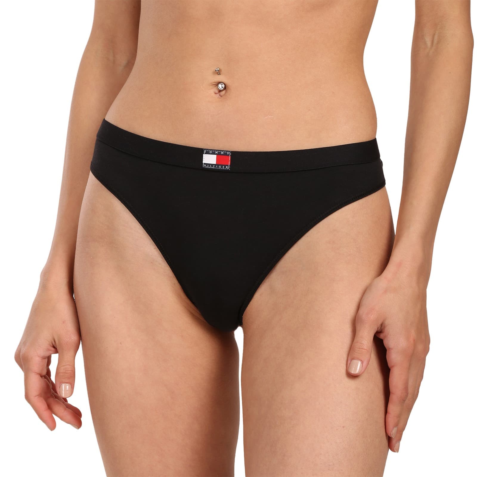 5PACK dámská tanga Tommy Hilfiger vícebarevná (UW0UW05642 0WY) L - náhled 2