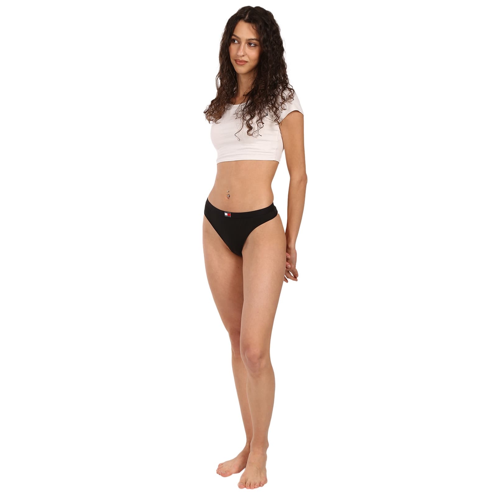 5PACK dámská tanga Tommy Hilfiger vícebarevná (UW0UW05642 0WY) L - náhled 4
