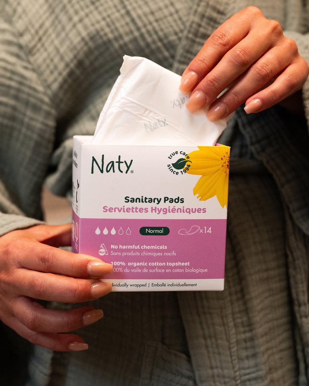 Dámské vložky Naty normal 14 ks (BB-201) - náhled 2