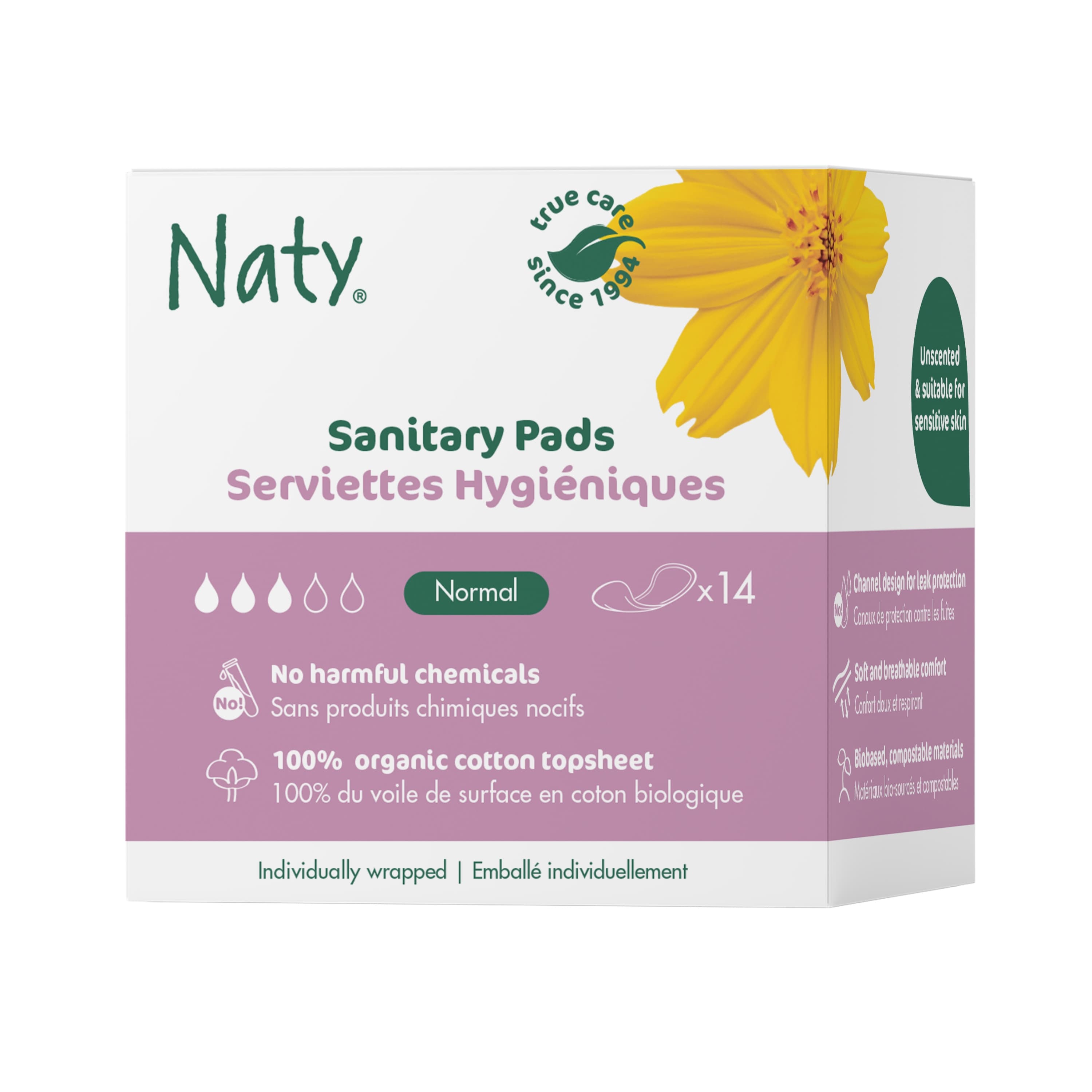 Dámské vložky Naty normal 14 ks (BB-201)
