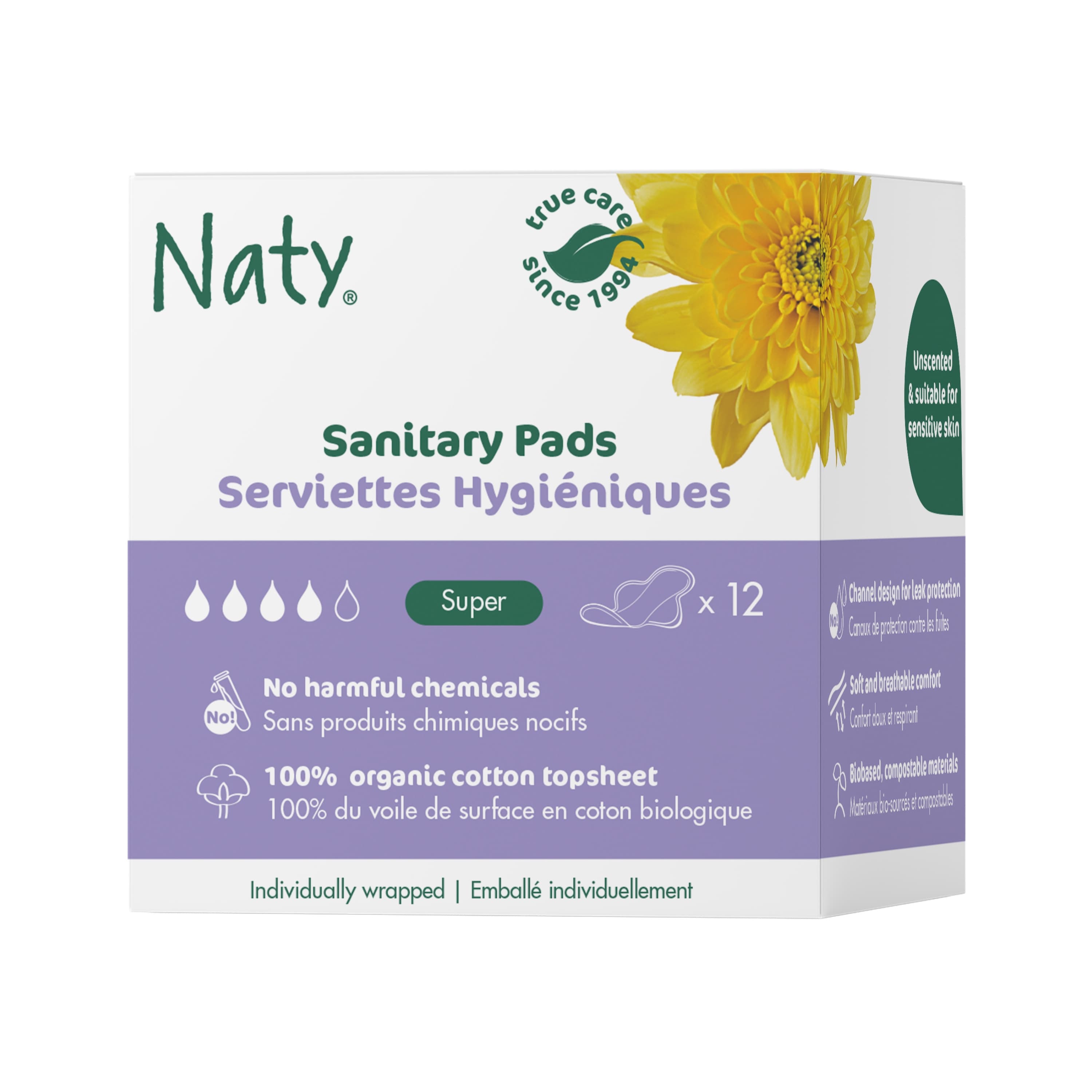 Dámské vložky Naty super 12 ks (BB-202)