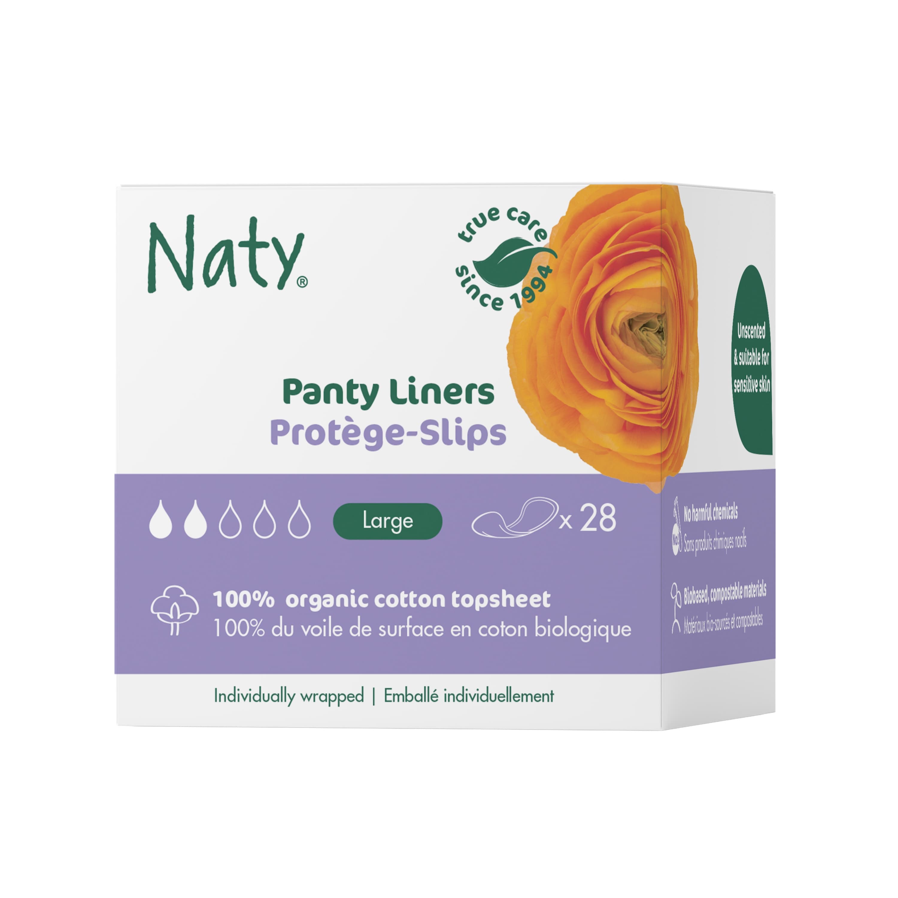 Dámské slipové vložky Naty super 28 ks (BB-205) - náhled 1