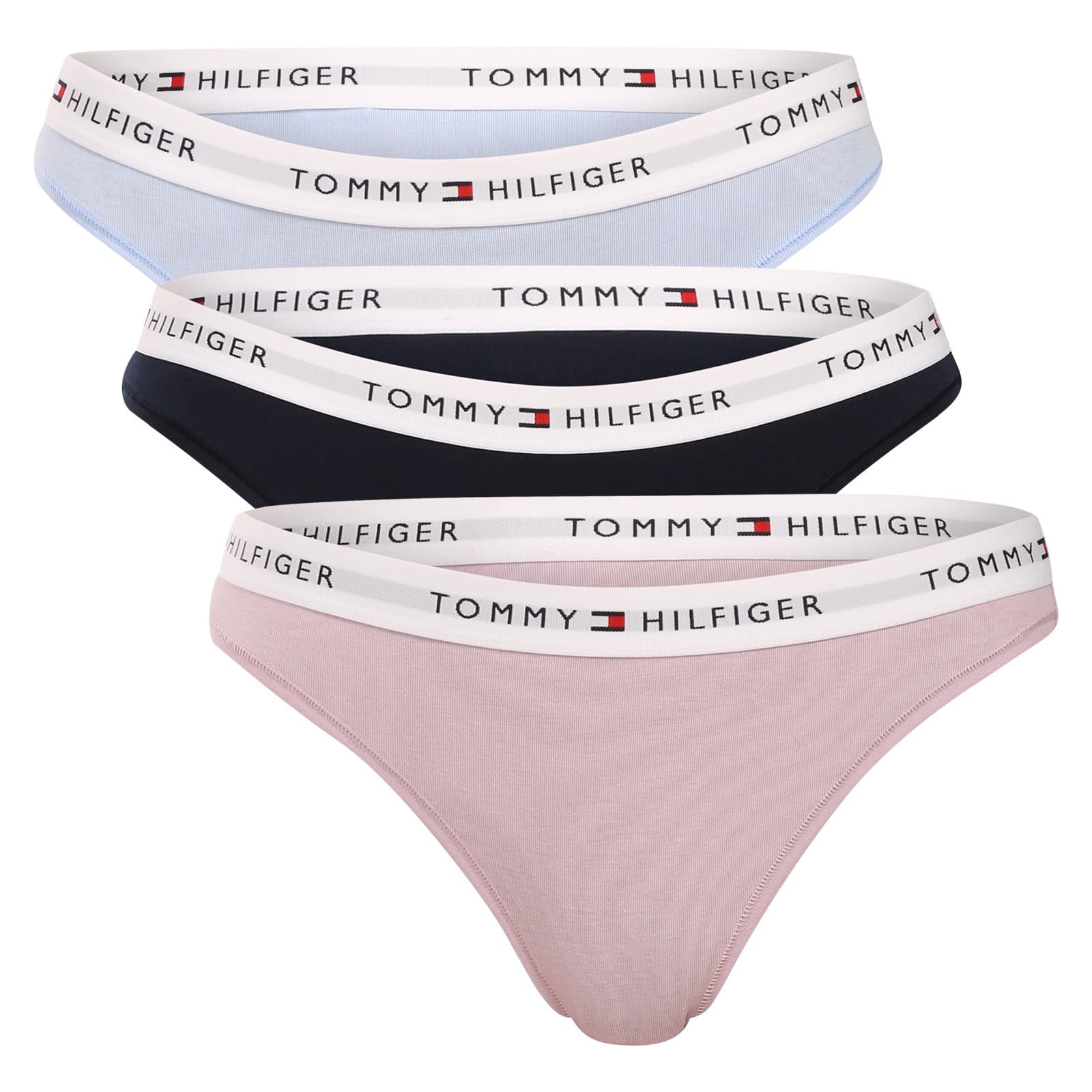 3PACK dámské kalhotky Tommy Hilfiger vícebarevné (UW0UW05529 0U4)