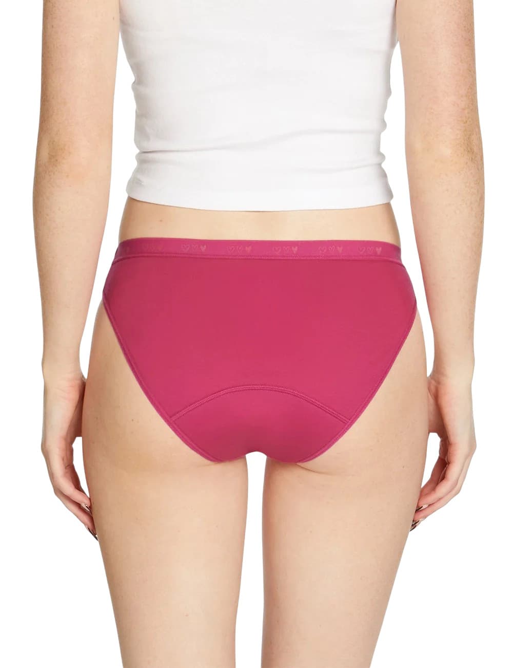 Dívčí menstruační kalhotky Love Luna Bikini Boysenberry (LLUWFIBI) L - náhled 3