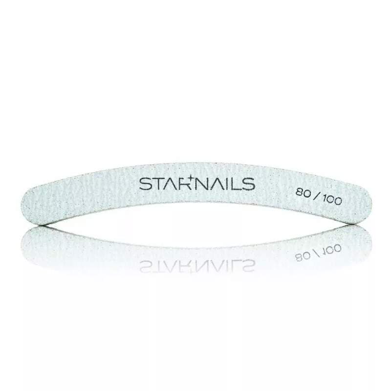 Starnails Pilník na nehty STARNAILS BANÁN 80/100, 25 ks