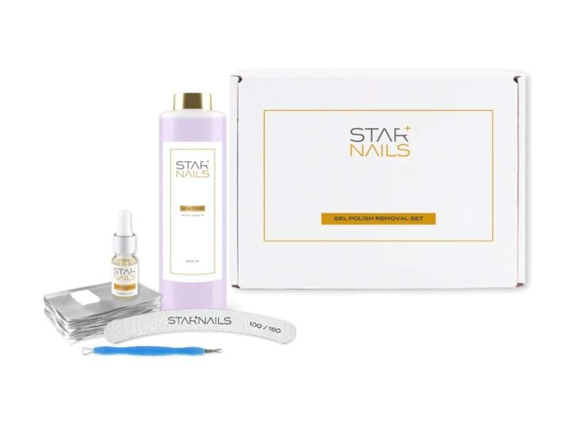Starnails Sada STARNAILS Gel Polish Removal Set – odstranění gel laku