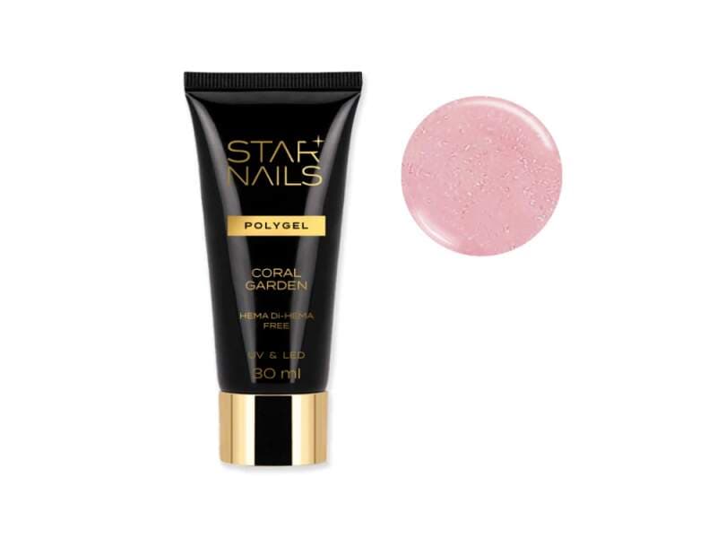 Starnails UV/LED Polygel Starnails - Hema Di-Hema Free, 30ml – 015 Coral Garden