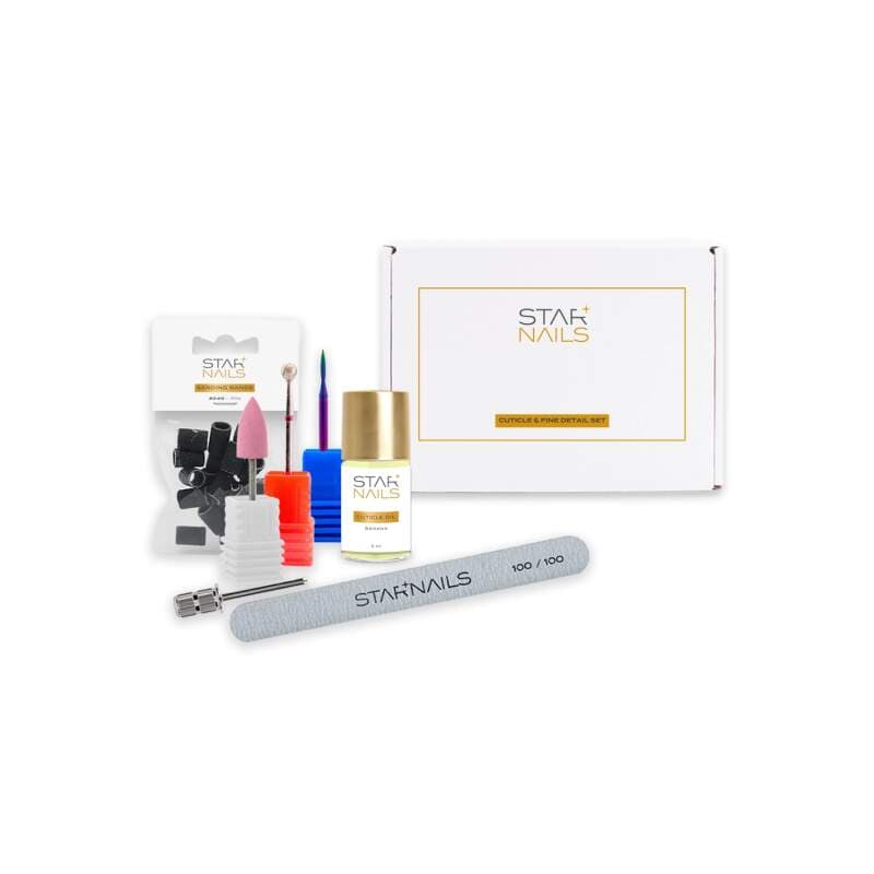 Starnails Sada STARNAILS Cuticle & Fine Detail Set - sada fréz pro jemnou manikúru