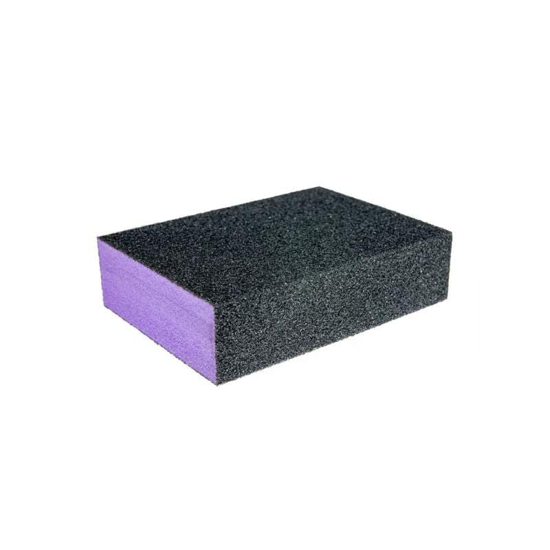Starnails Brusný blok na pedikúru - černá/fialová