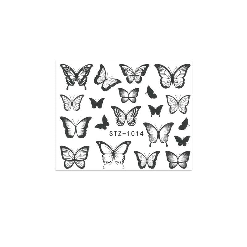 Starnails Vodolepky na nehty - Flowers STZ-881