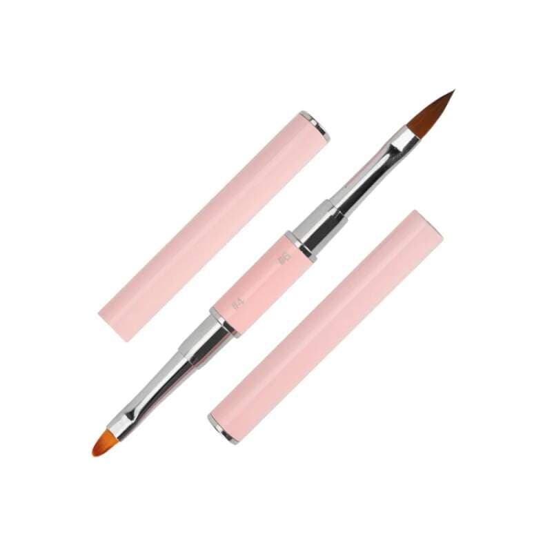 Starnails Oboustranný štětec Blossom - na UV gel #4 a akryl #6