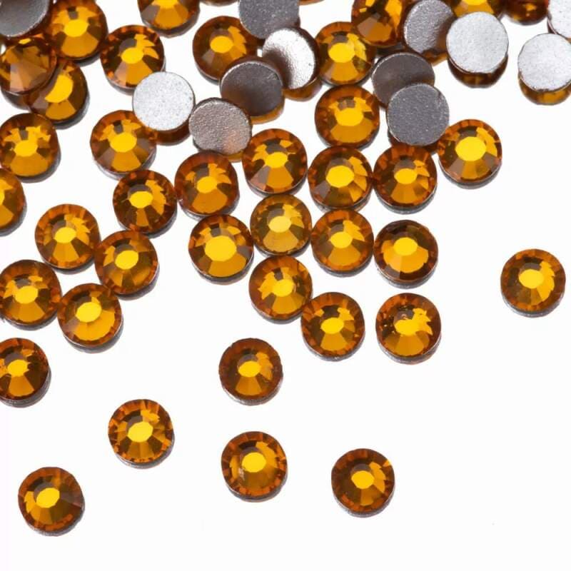 Starnails Kamínky Topaz - SS4, 100 ks