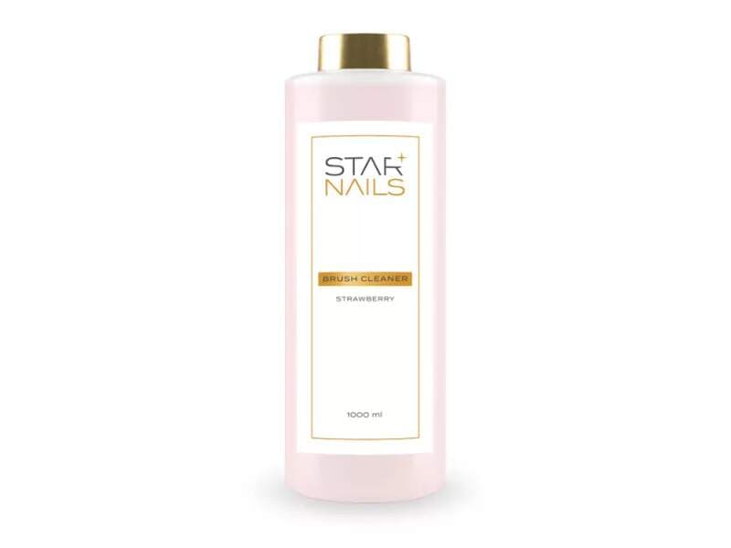Starnails Brush Cleaner Starnails Strawberry, 1000ml - čistič štětců