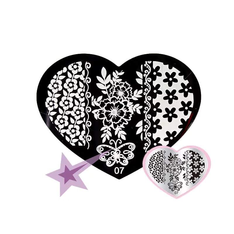 Starnails Razítkovací destička S07 - Ornamenty