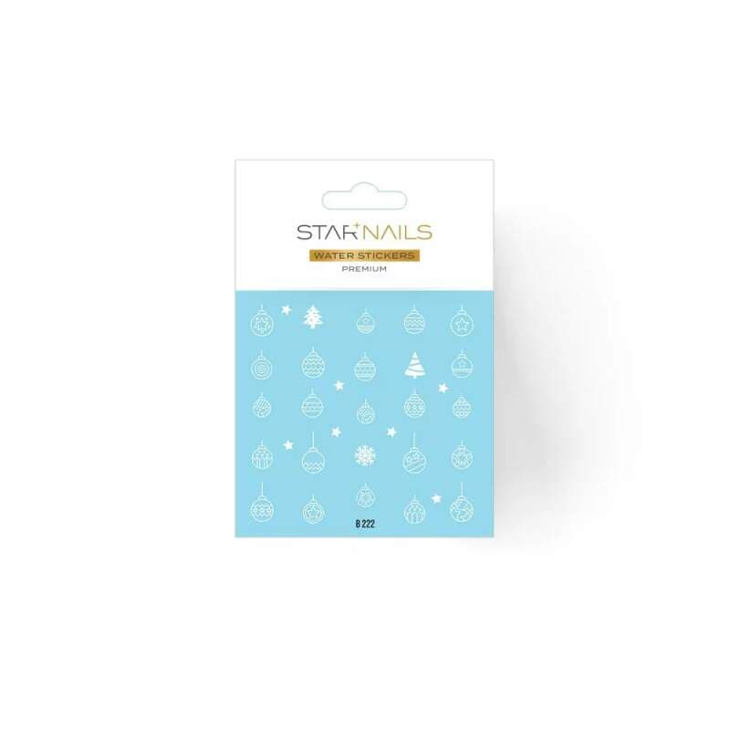 Starnails 3D vodolepky/obtisky PREMIUM - B222