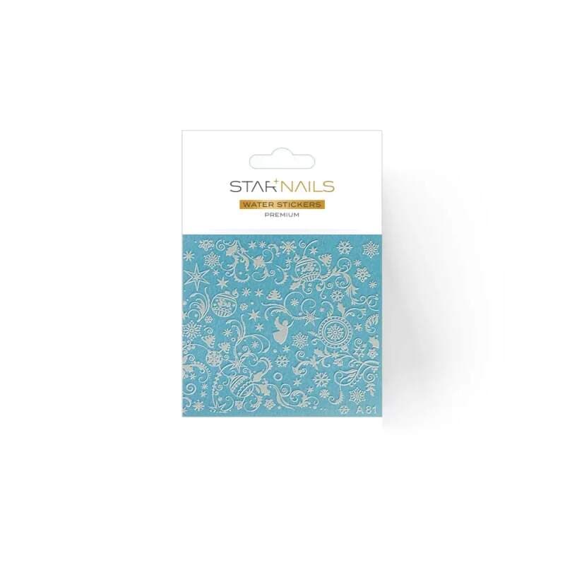 Starnails 3D vodolepky/obtisky PREMIUM - A81