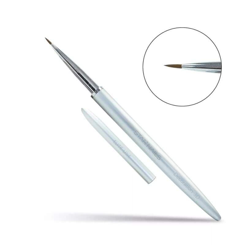 Starnails Štětec na Nail Art Kolínský, ELITE LINE - Decoration 3D