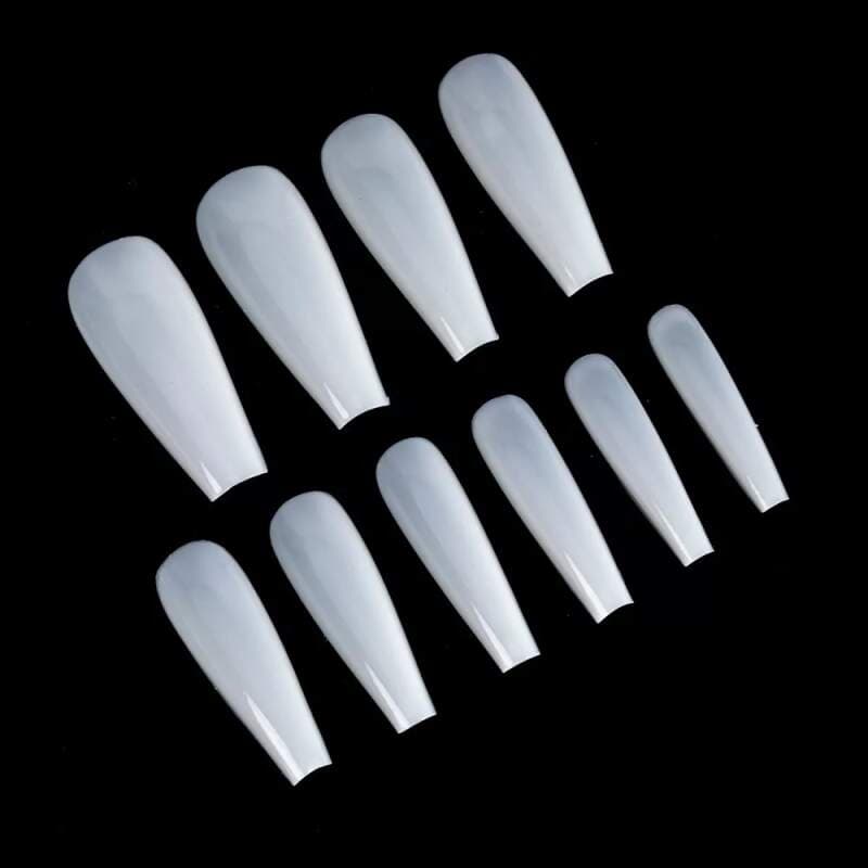 Starnails Tipy NATURAL - tvar balerina, box 500 ks