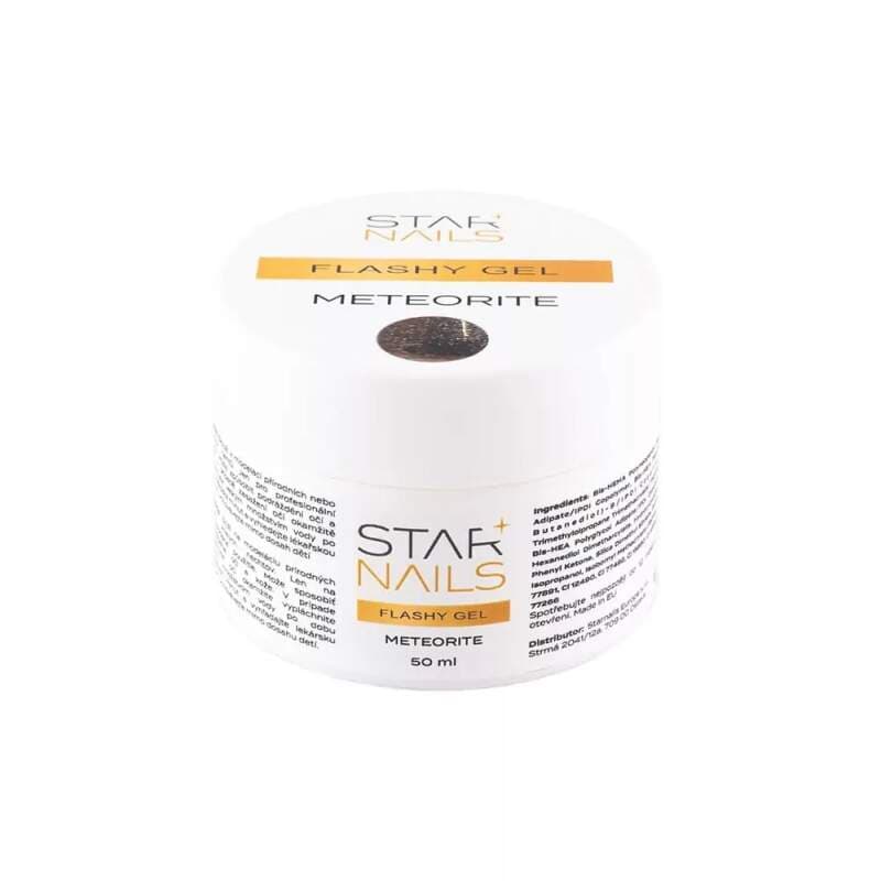 Starnails UV/LED Gel Flashy Meteorite, 50ml – efektový stavební gel