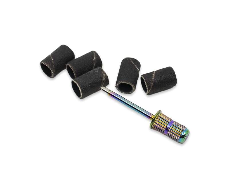 Starnails Sada STARNAILS Sanding Bands with Holder - brusné válečky s nástavcem 80 ks - náhled 2