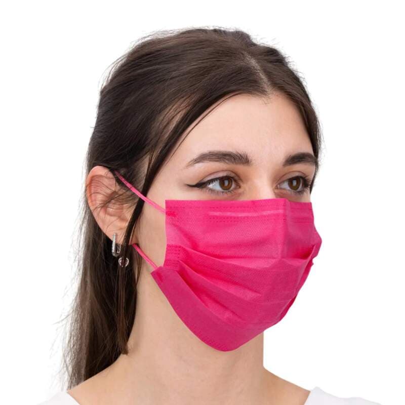 Starnails Hygienická rouška - ústenka růžová, 50 ks - náhled 2