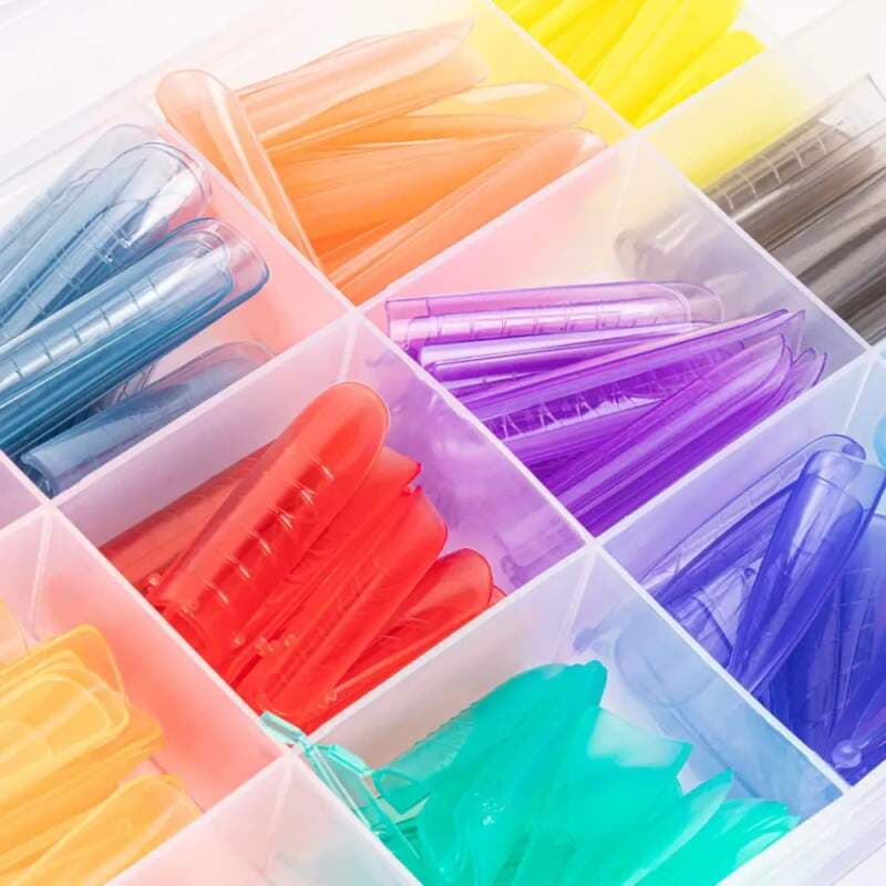 Starnails Duální formy Multicolor –  12 tvarů, 288 ks - náhled 2