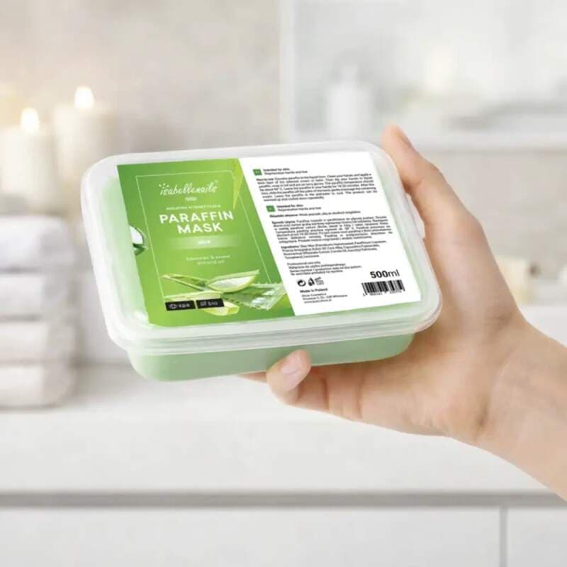 Starnails  Paraffin Mask isabellenails, 500ml -  Aloe Vera - parafínový vosk Aloe Vera - náhled 2