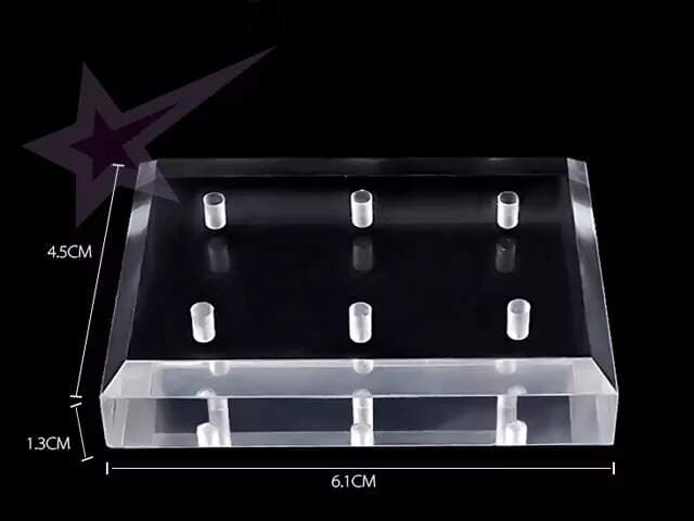 Starnails Stojan na frézy Crystal - držák brusných nástavců - náhled 2