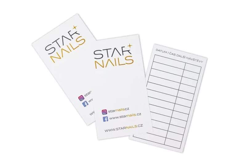 Starnails Objednací kartička STARNAILS - 10ks - náhled 2