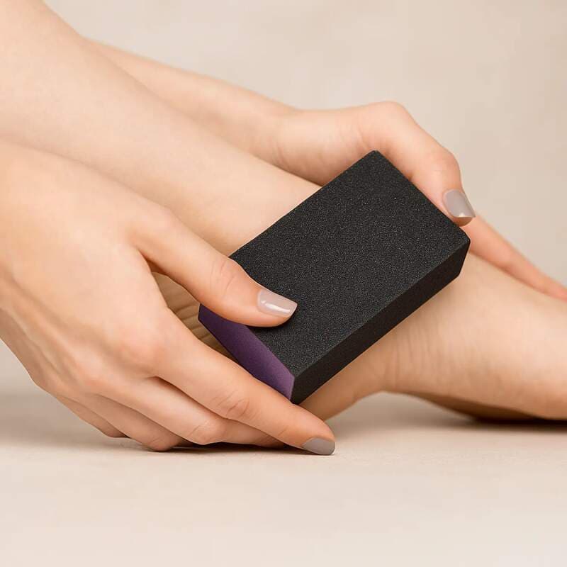 Starnails Brusný blok na pedikúru - černá/fialová - náhled 3