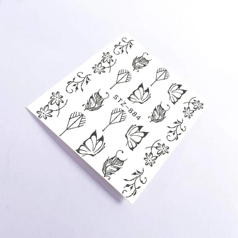 Starnails Vodolepky na nehty - Flowers STZ-884 - náhled 3