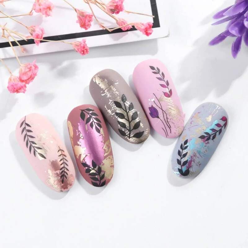 Starnails Vodolepky na nehty - Flowers STZ-810 - náhled 3