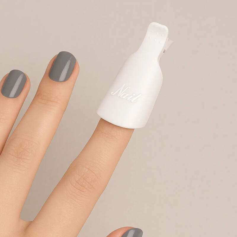 Starnails Klipsy na odstranění gel laku, bílé 10ks - náhled 4