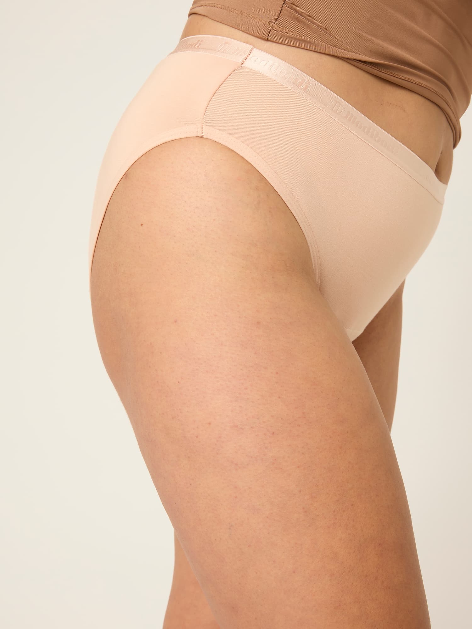 Menstruační kalhotky Modibodi Classic Bikini Moderate-Heavy Beige (MODI4008B) L - náhled 4