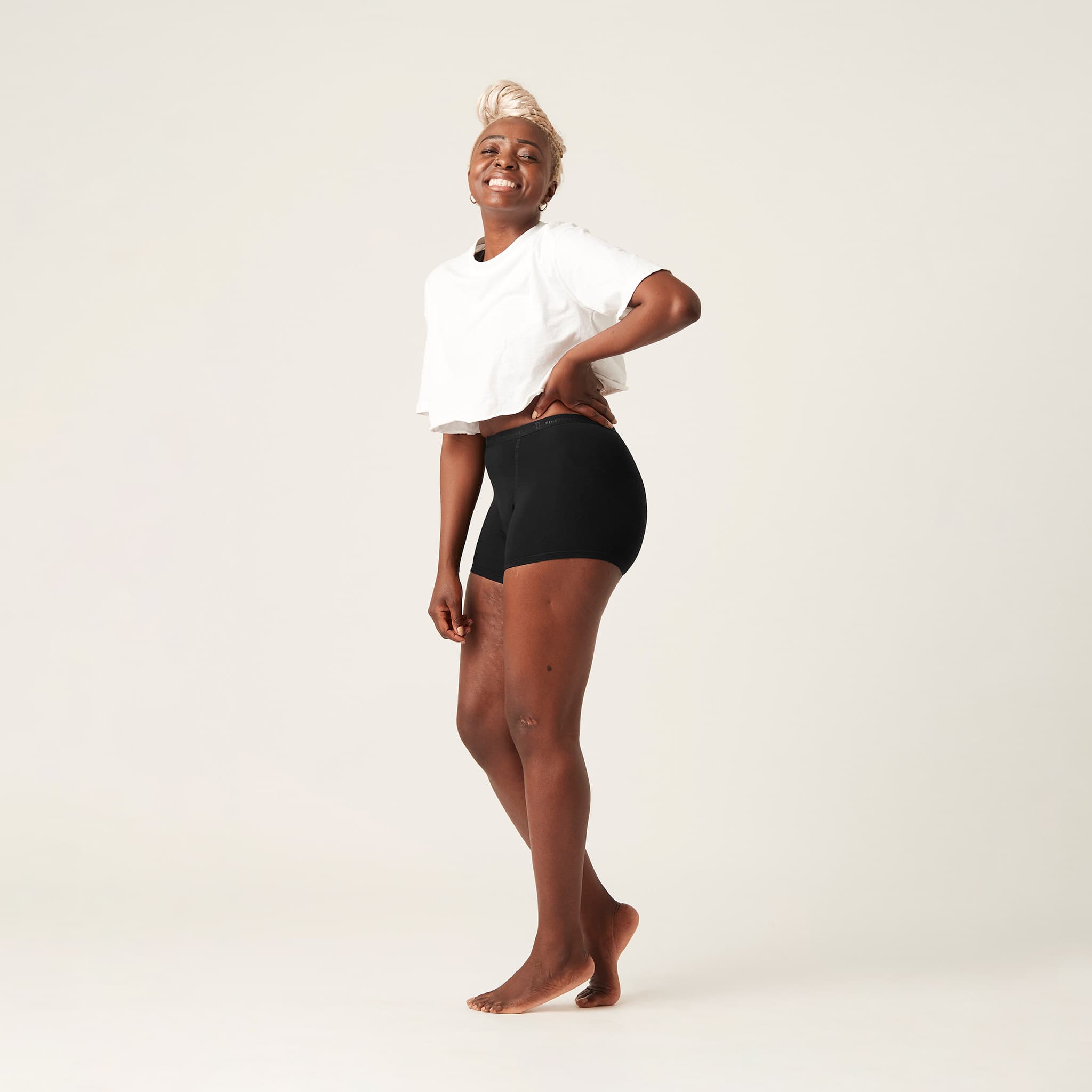 Menstruační kalhotky Modibodi Classic Boyshort Moderate-Heavy (MODI3992) 3XL - náhled 2