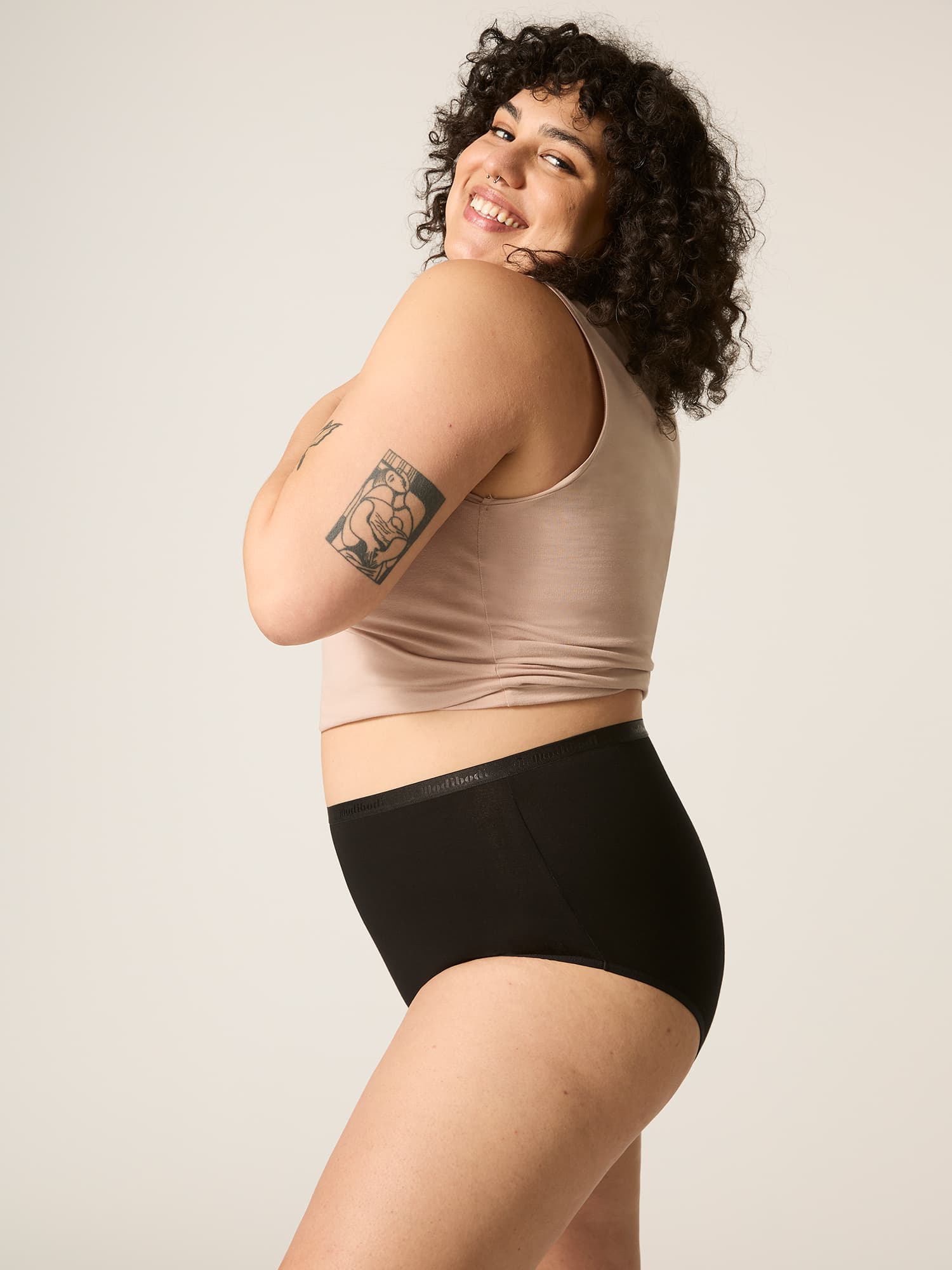 Menstruační kalhotky Modibodi Classic Full Brief Light-Moderate (MODI4017) 3XL - náhled 2