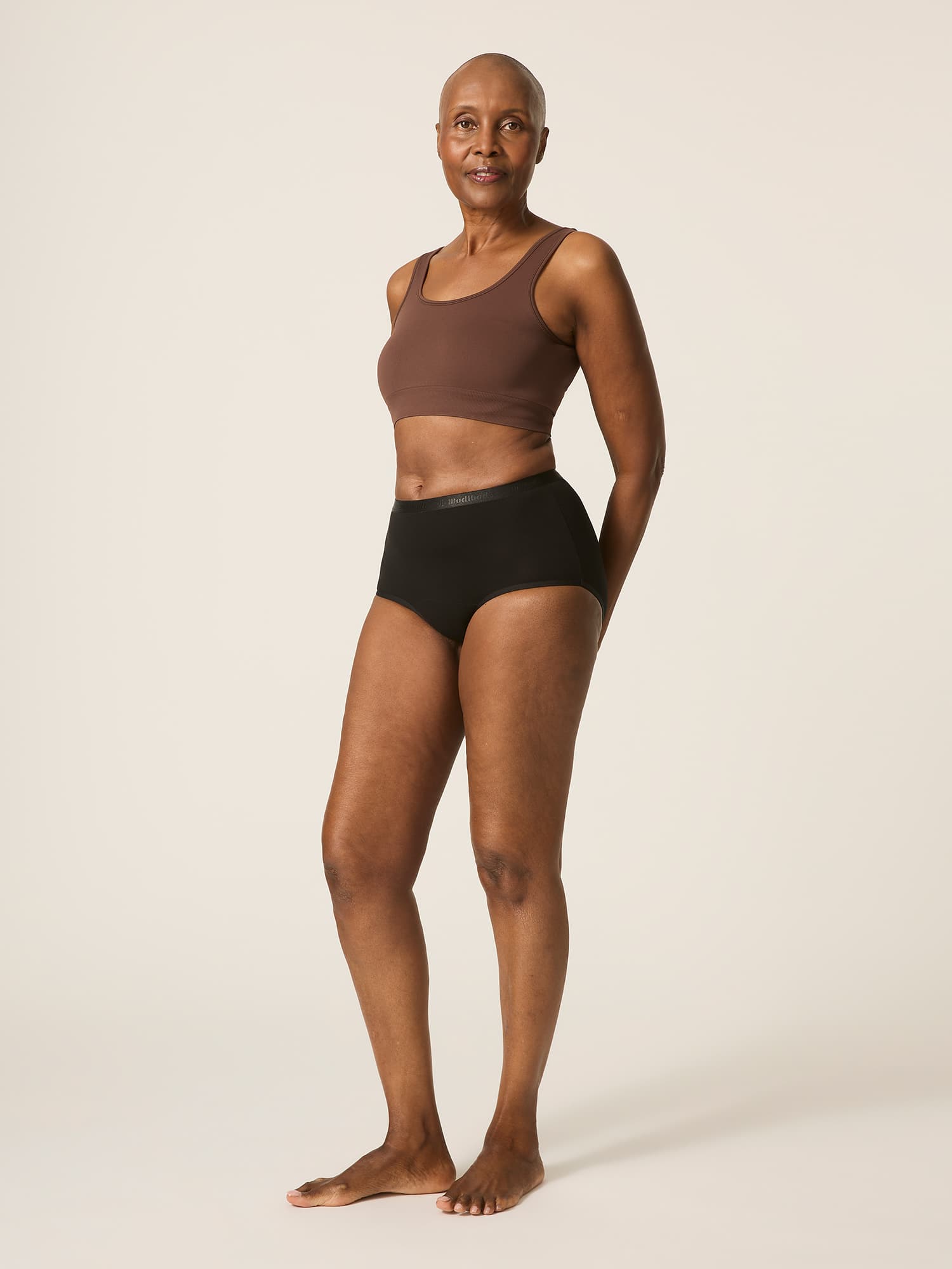 Menstruační kalhotky Modibodi Classic Full Brief Light-Moderate (MODI4017) 3XL - náhled 5