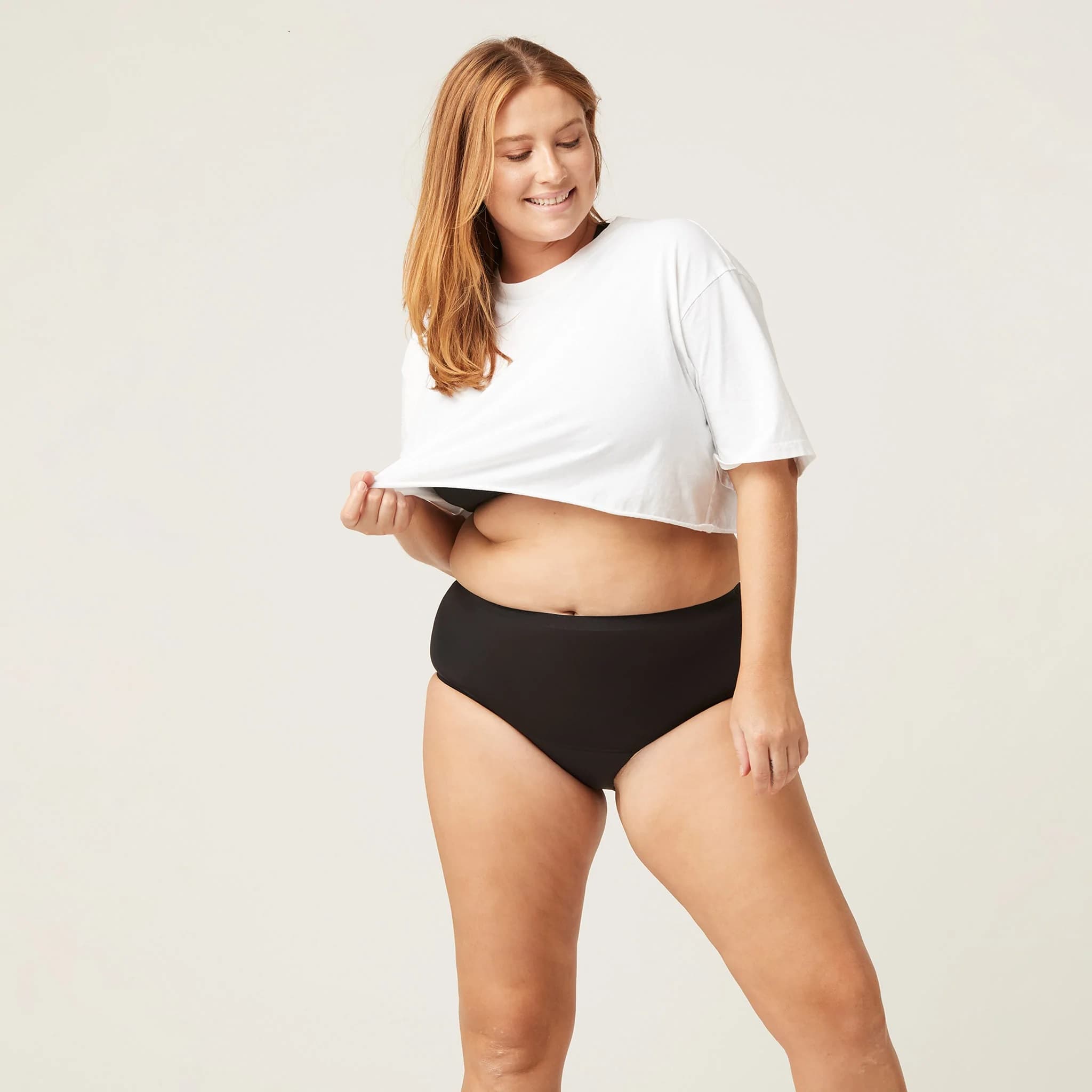 Menstruační kalhotky Modibodi Seamfree Full Brief Heavy-Overnight (MODI4064) 3XL - náhled 4