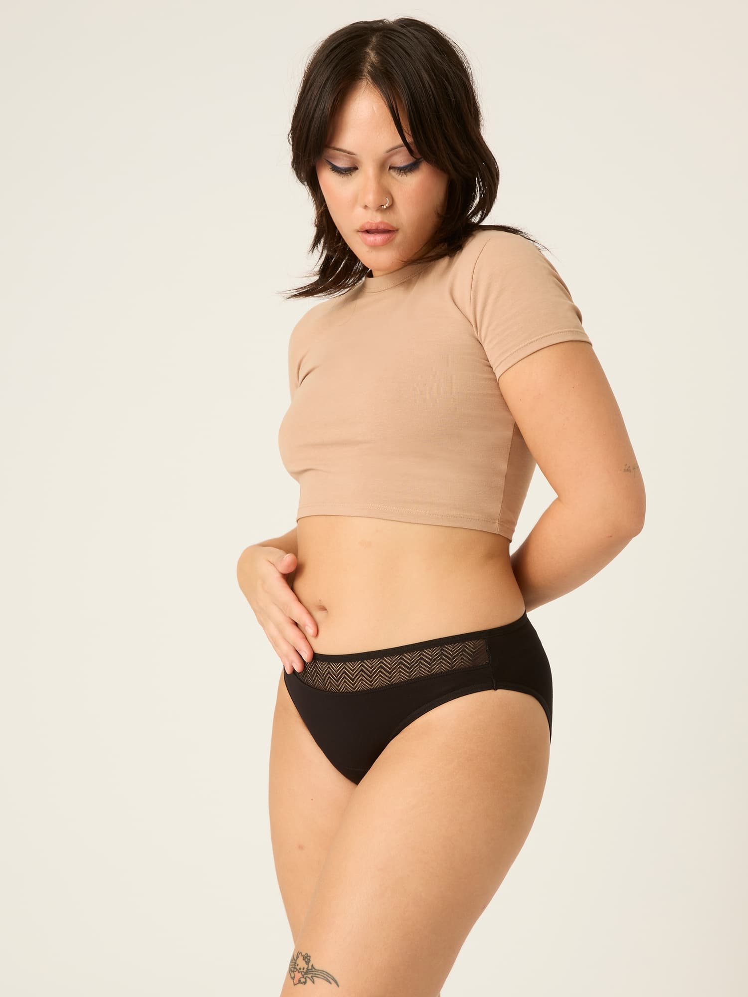Menstruační kalhotky Modibodi Sensual Bikini Light-Moderate (MODI4050) L
