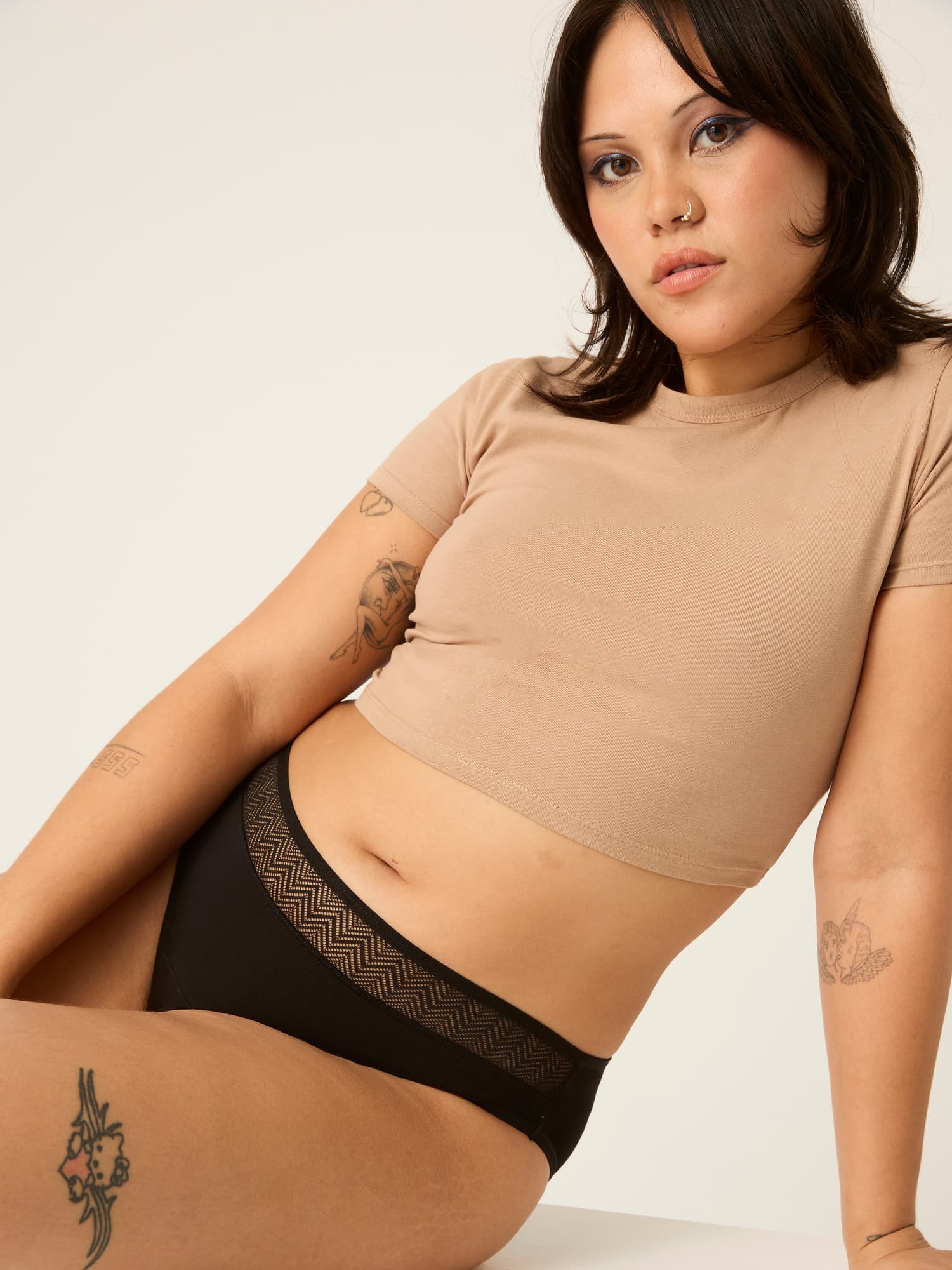 Menstruační kalhotky Modibodi Sensual Bikini Light-Moderate (MODI4050) L - náhled 3