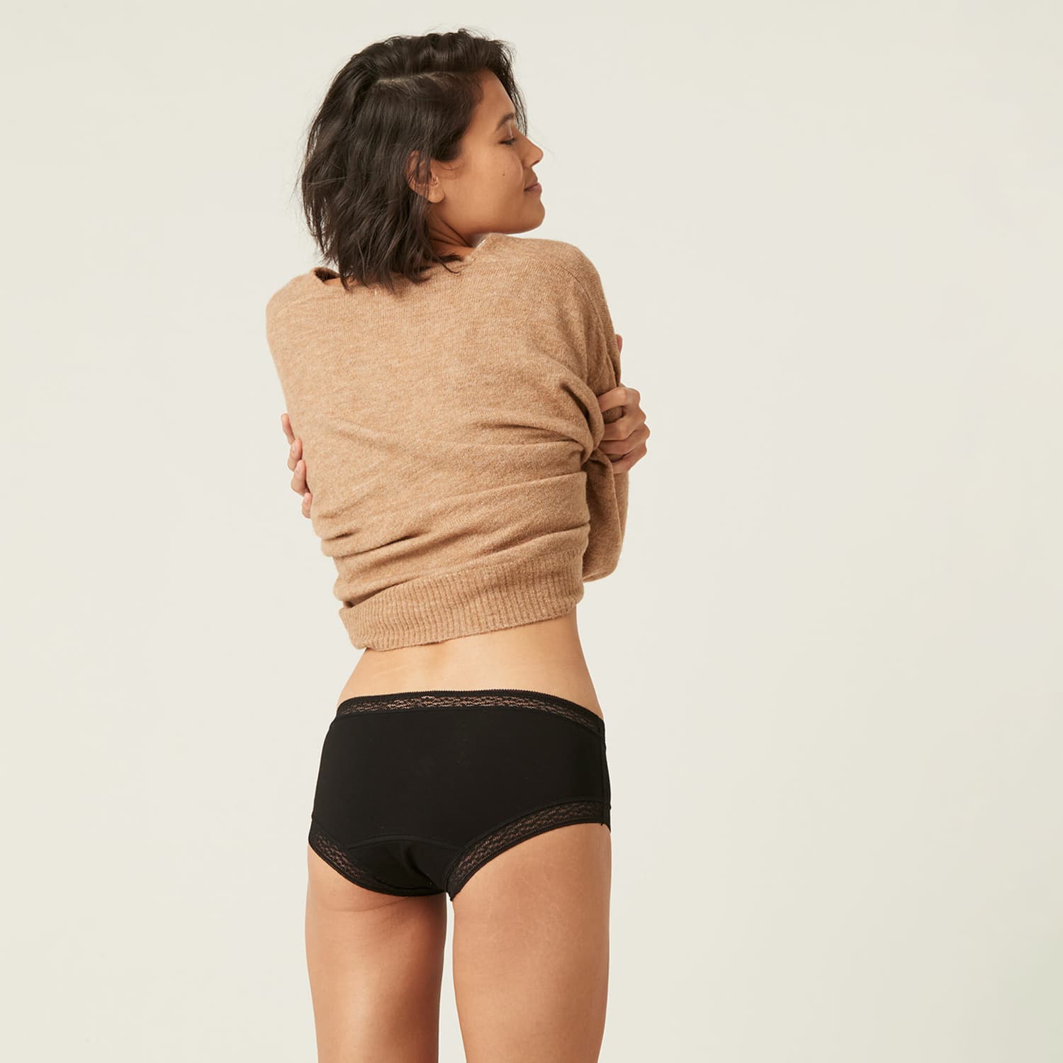 Menstruační kalhotky Modibodi Sensual Boyleg Light-Moderate (MODI4045) L - náhled 3