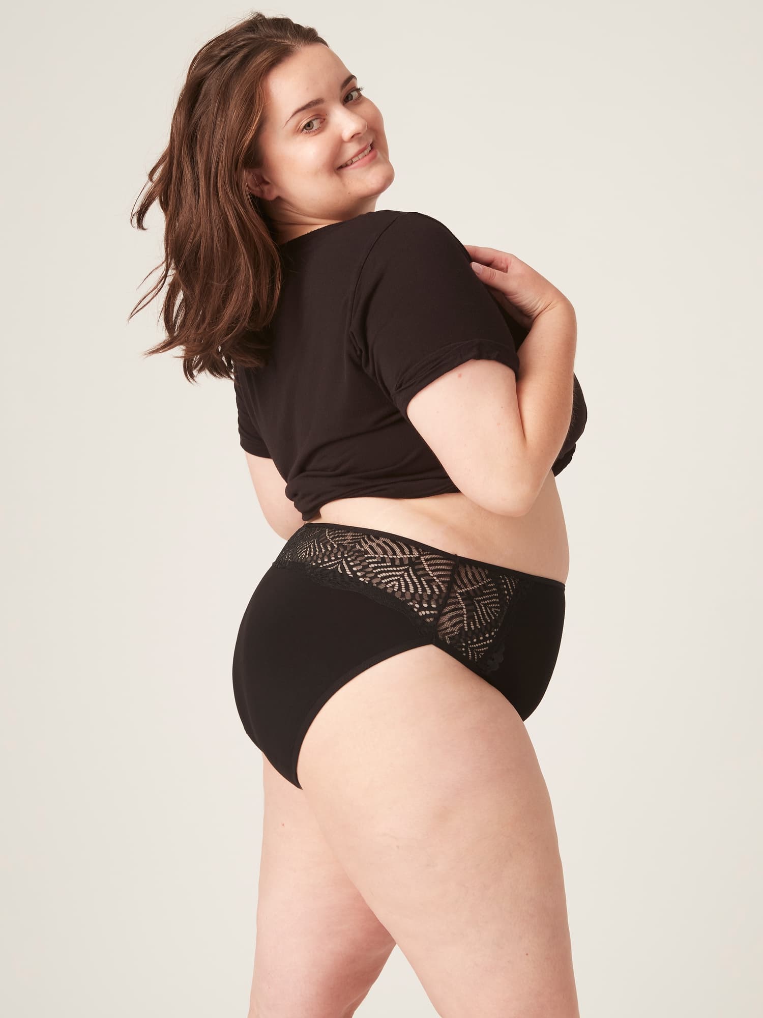 Menstruační kalhotky Modibodi Sensual French Cut Moderate-Heavy (MODI4030) 3XL - náhled 4