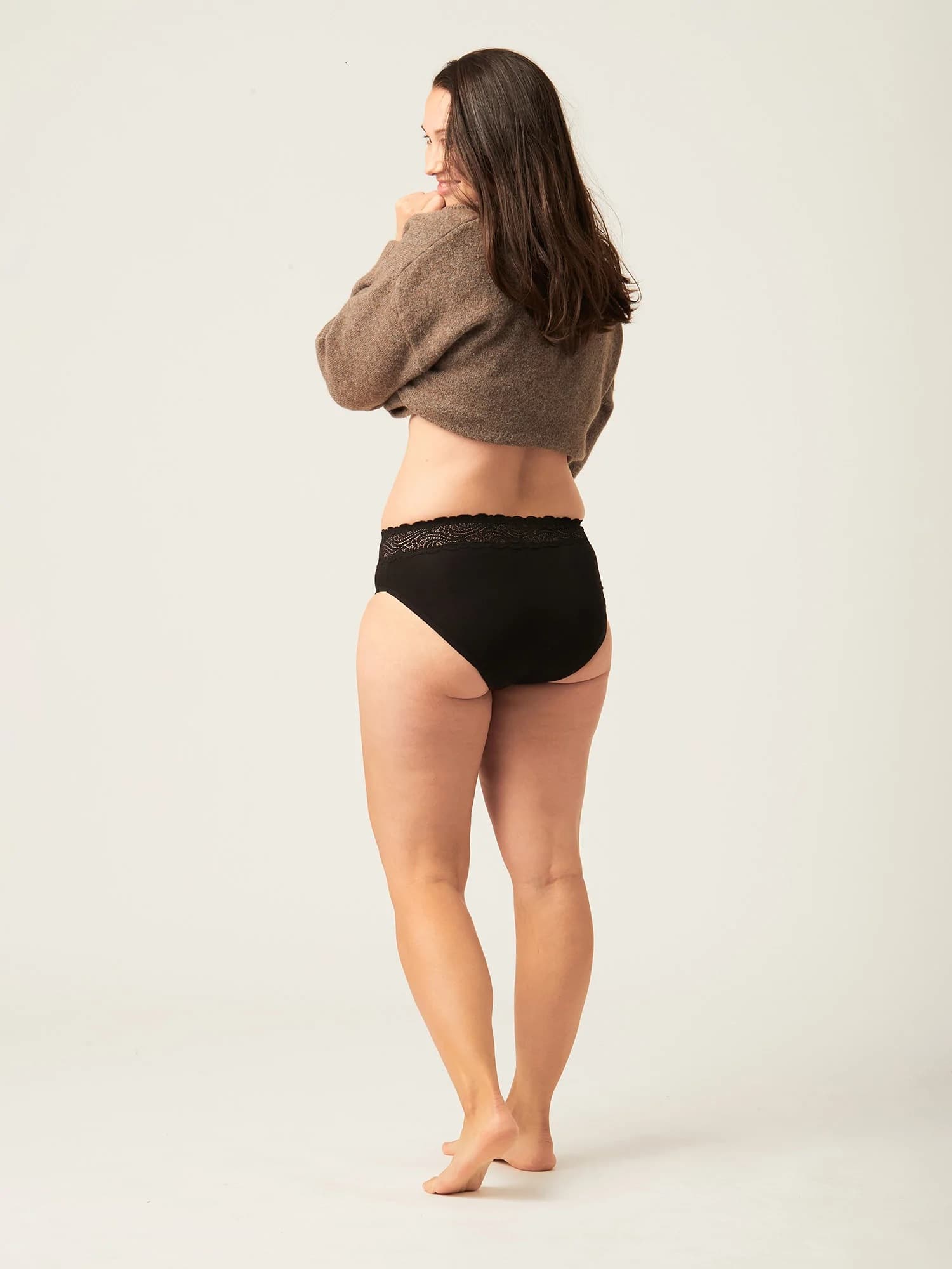 Menstruační kalhotky Modibodi Sensual Hi-Waist Bikini Moderate-Heavy (MODI4038) 3XL - náhled 2