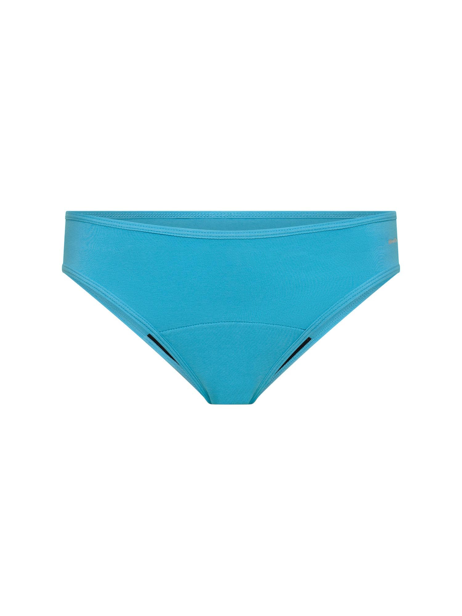 Menstruační kalhotky Modibodi Basic Mid-Rise Brief Moderate-Heavy Cerulean Blue (MODI4110CB) 3XL - náhled 5