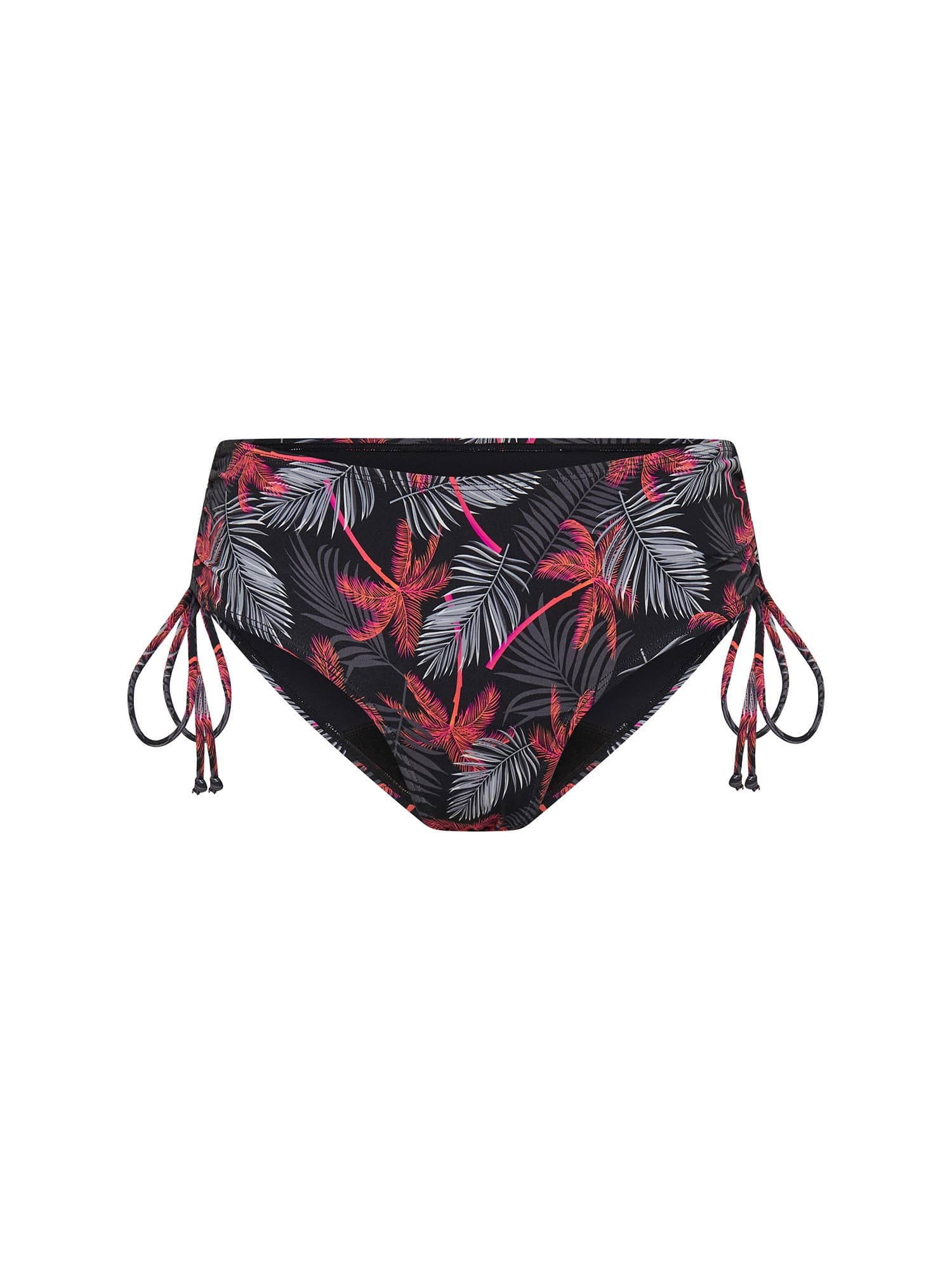 Dívčí menstruační plavky Modibodi Teen High Bikini Jungle Palm Black spodní díl (MODI4375JPB) 10-12 let - náhled 5