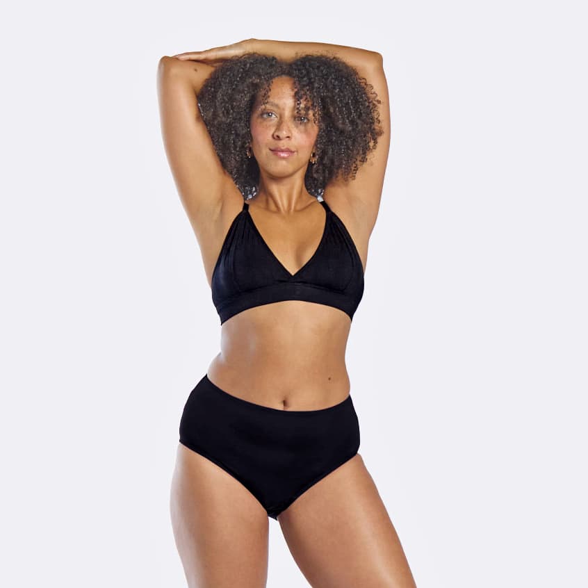 Menstruační plavky WUKA High Waist - VYBALENÉ (WUKA110VYB)