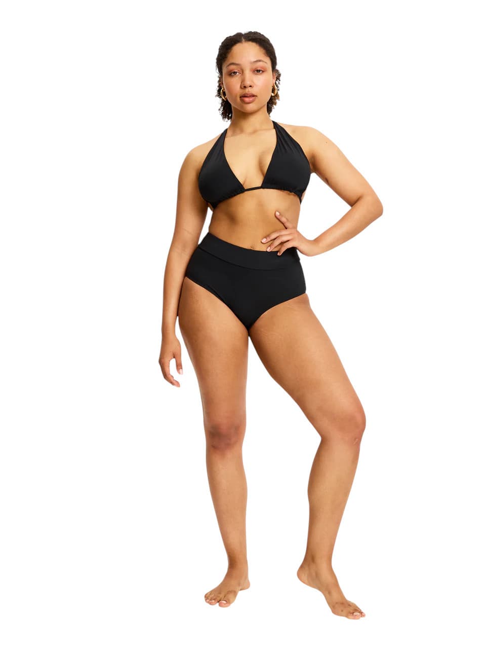 Menstruační plavky Modibodi Hi-Waist Bikini Brief spodní díl (SWHKMIBLAW)