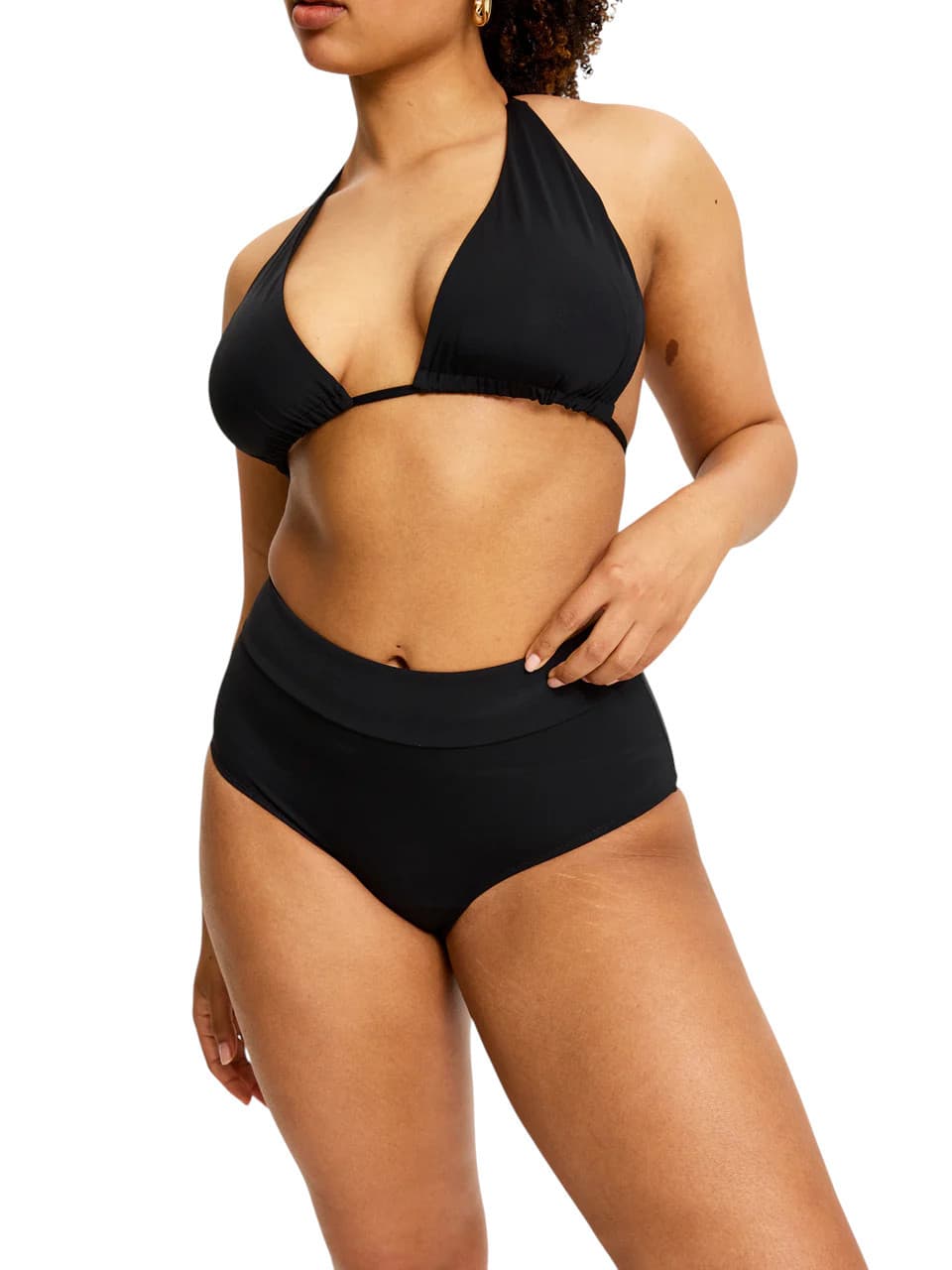 Menstruační plavky Modibodi Hi-Waist Bikini Brief spodní díl (SWHKMIBLAW) 3XL - náhled 5