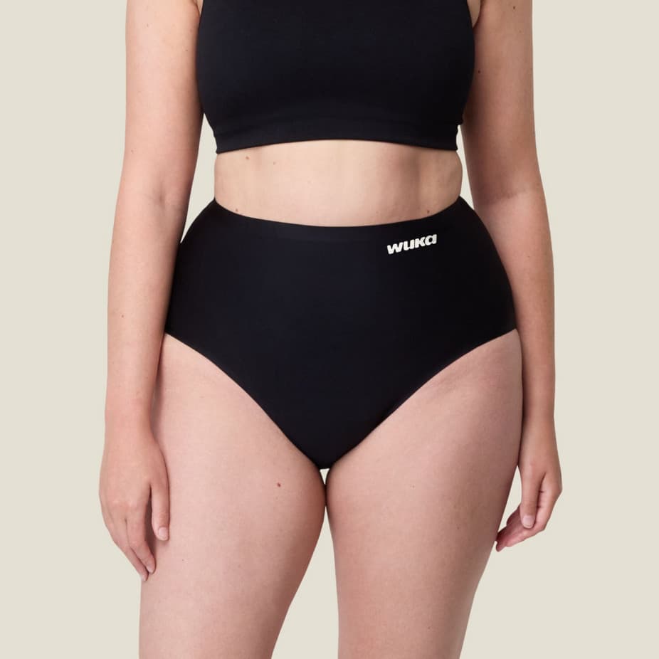 Menstruační kalhotky WUKA bezešvé Stretch Seamless High Waist Heavy (WUKA402) L - 3XL - náhled 2