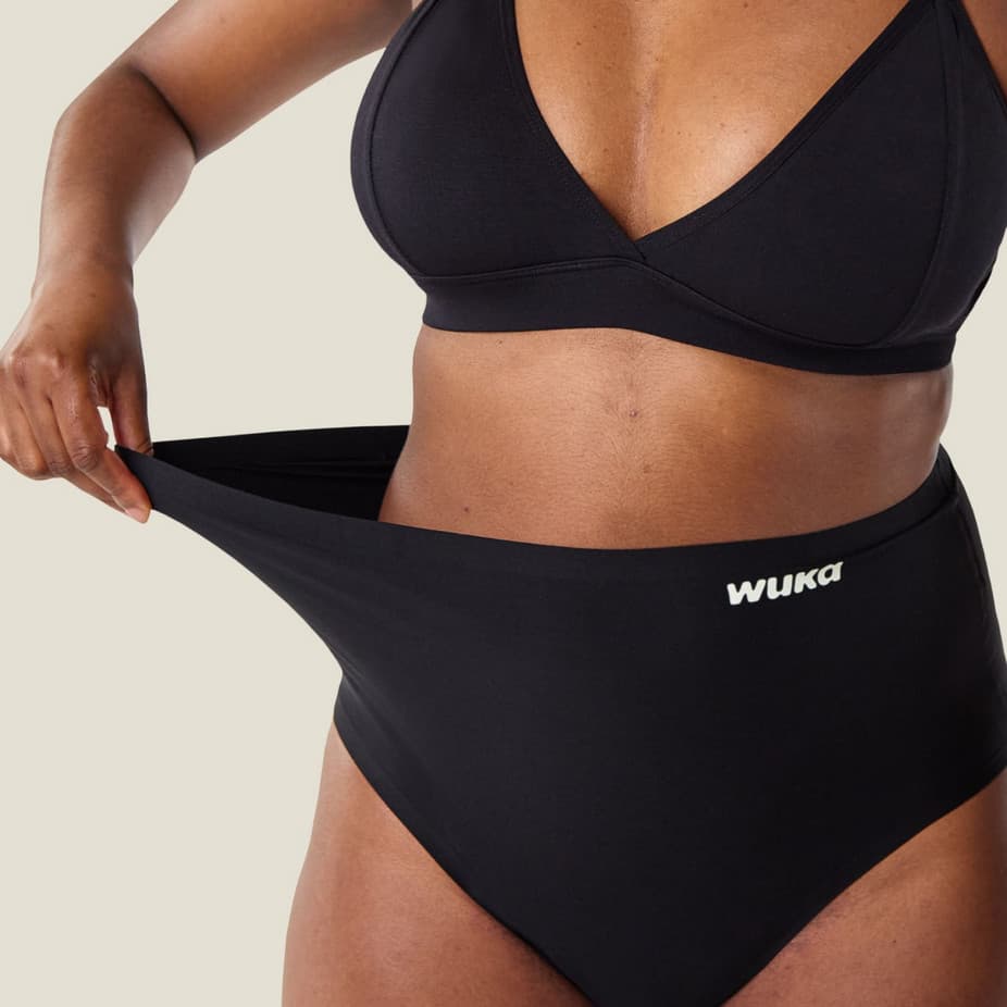 Menstruační kalhotky WUKA bezešvé Stretch Seamless High Waist Heavy (WUKA402) L - 3XL - náhled 5
